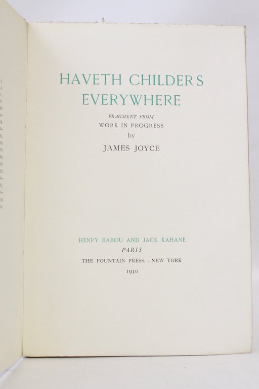 Haveth childers everywhere