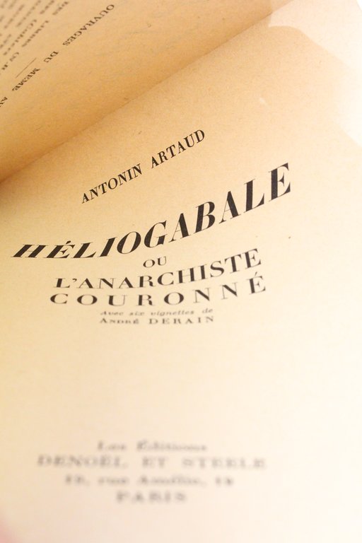 Héliogabale ou l'anarchiste couronné