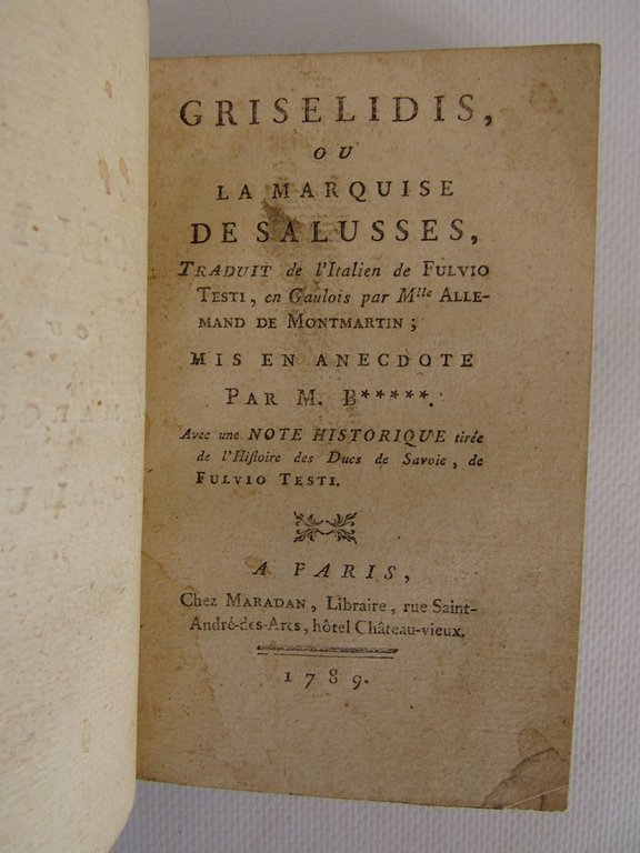 Henry Bennet et Julie Johnson, ou les esquisses du coeur, …