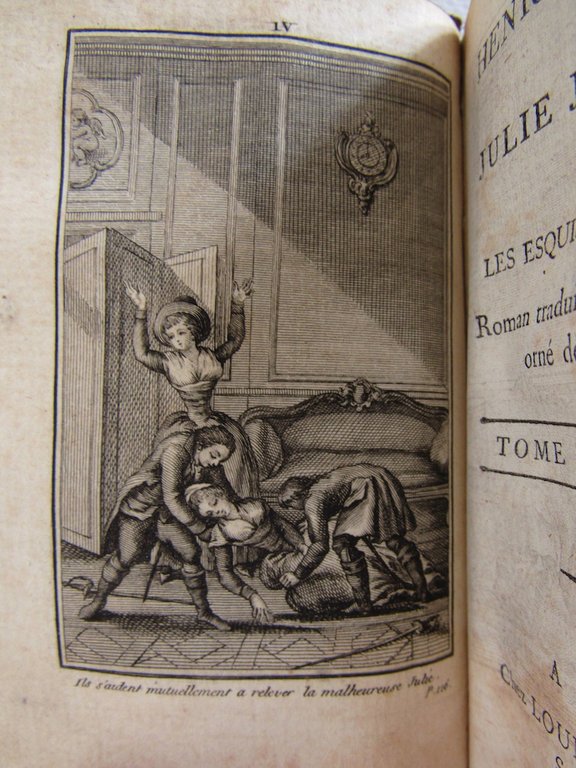 Henry Bennet et Julie Johnson, ou les esquisses du coeur, …