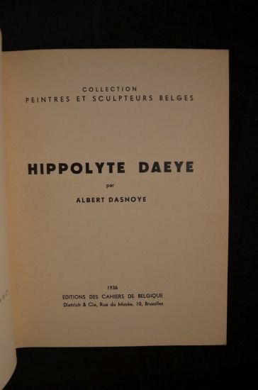 Hippolyte Daeye