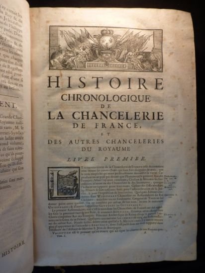 Histoire chronologique de la grande chancellerie de France.