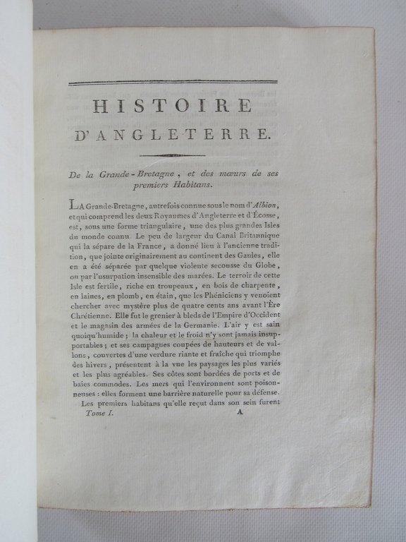 Histoire d'Angleterre représentée par figures