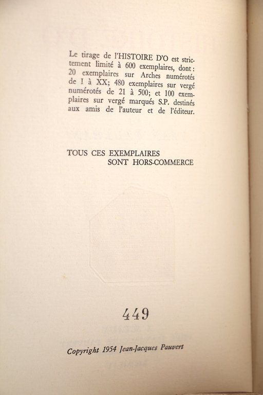 Histoire d'O