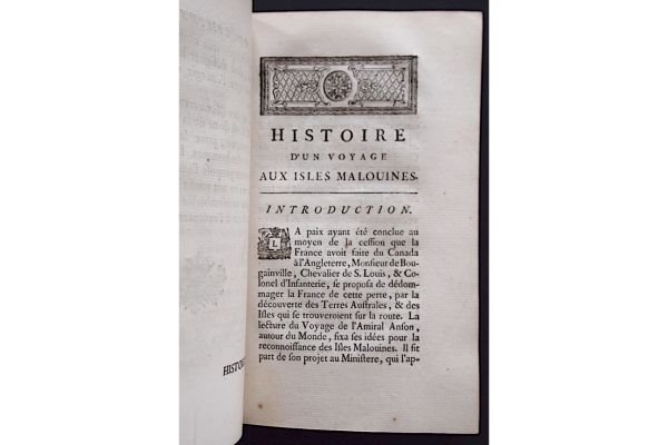 Histoire d'un voyage aux isles Malouines, fait en 1763 & …