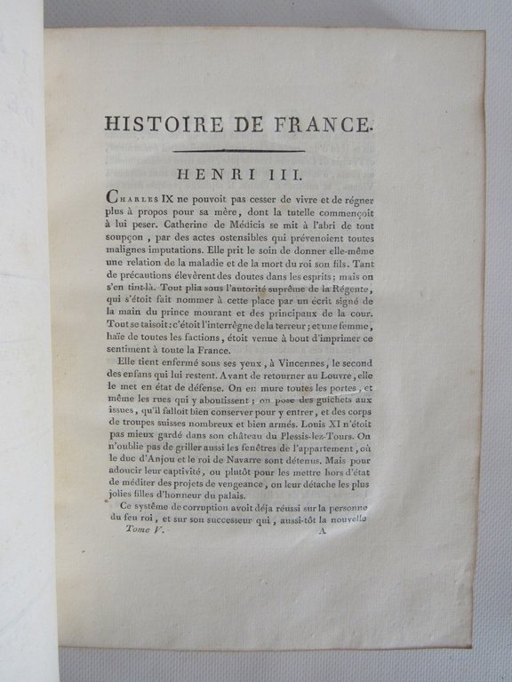 Histoire de France représentée par figures, accompagnées de discours