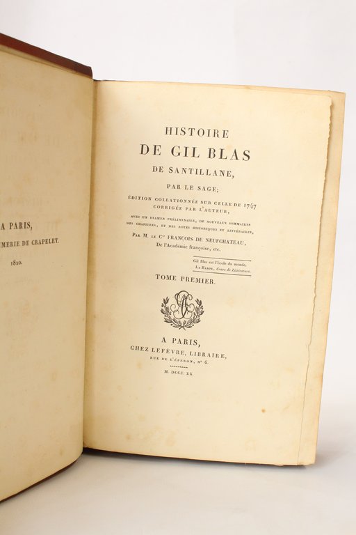 Histoire de Gil Blas de Santillane