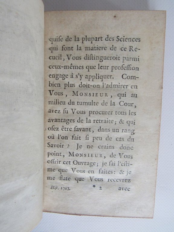 Histoire de l'Académie royale des sciences. Année 1727
