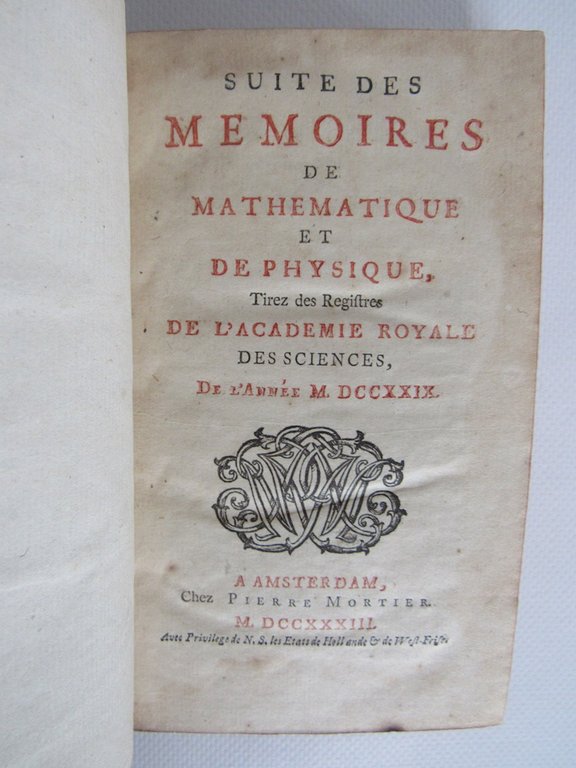 Histoire de l'Académie royale des sciences. Année 1729