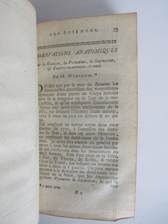 Histoire de l'Académie royale des sciences. Année 1729