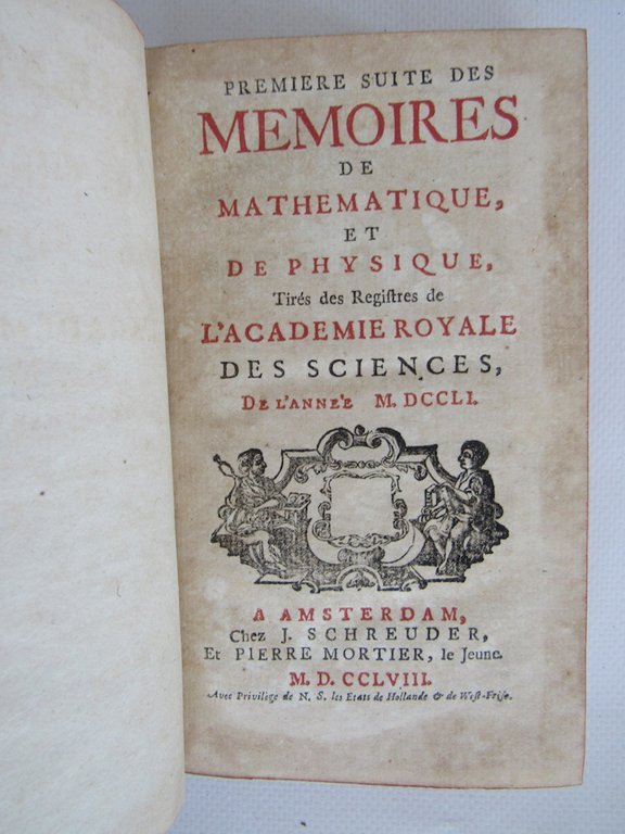 Histoire de l'Académie royale des sciences. Année 1751