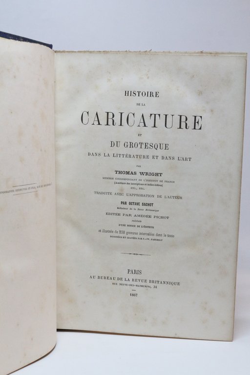 Histoire de la caricature et du grotesque dans la littérature …