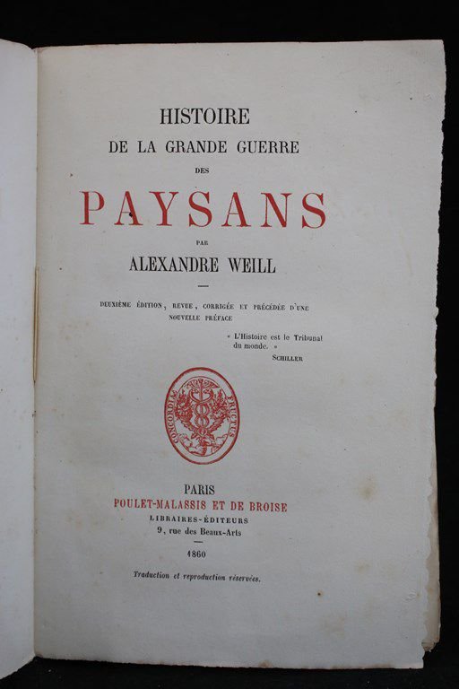 Histoire de la grande guerre des paysans