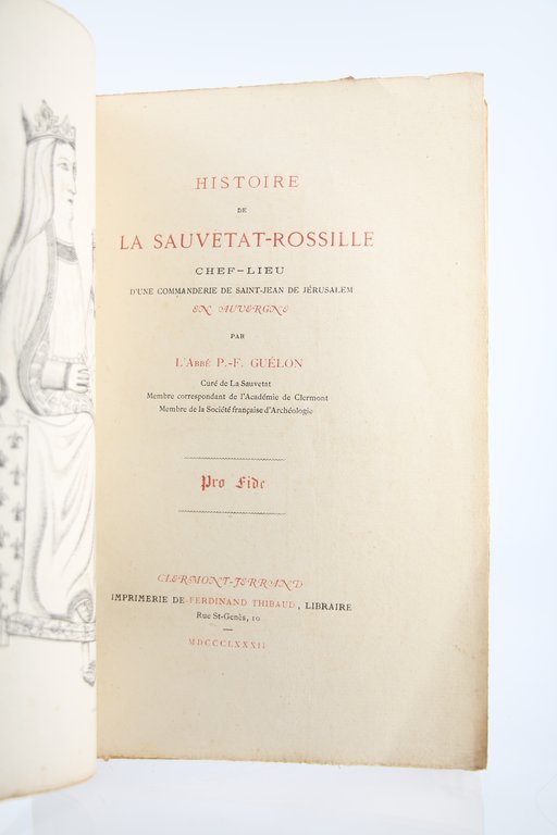 Histoire de La Sauvetat-Rossille, Chef-Lieu d'une Commanderie de Saint-Jean de …
