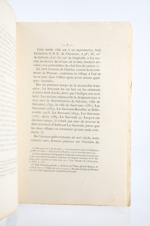 Histoire de La Sauvetat-Rossille, Chef-Lieu d'une Commanderie de Saint-Jean de …