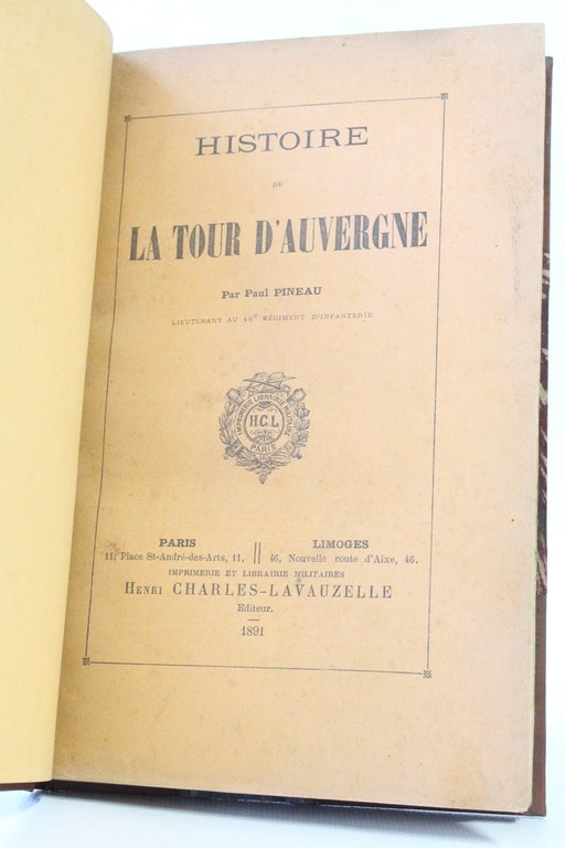 Histoire de La Tour d'Auvergne