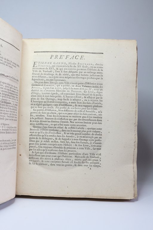 Histoire de la ville de Toulouse dediée a Messieurs les …