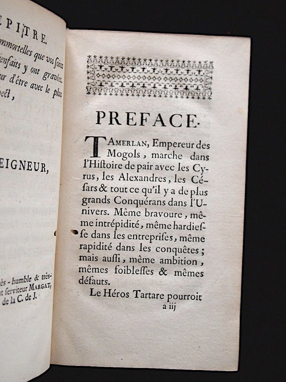 Histoire de Tamerlan, empereur des Mogols et conquerant de l'Asie