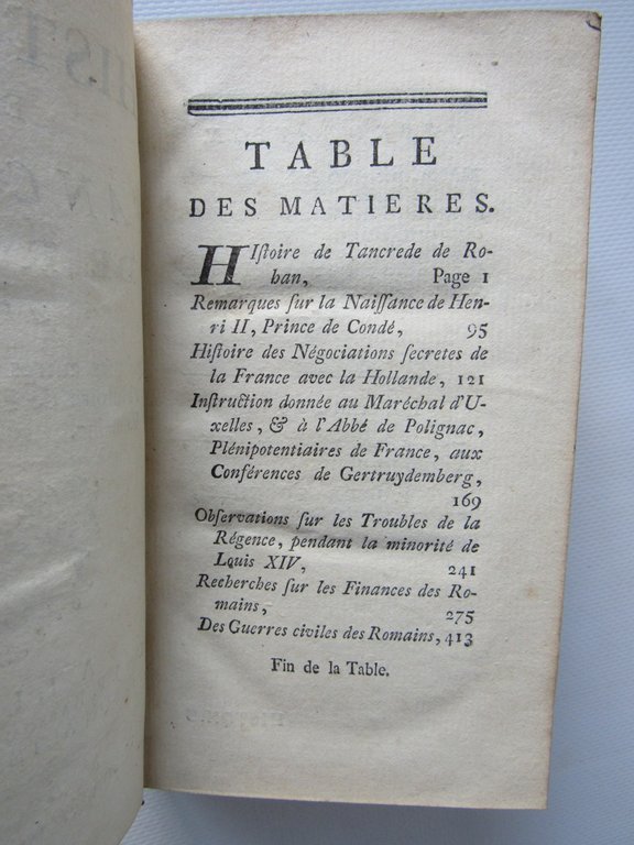 Histoire de Tancrede de Rohan, avec quelques autres pieces concernant …