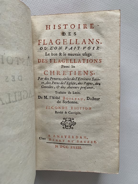 Histoire des flagellans