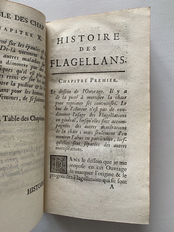 Histoire des flagellans