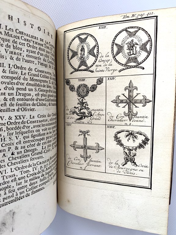 Histoire des ordres militaires ou des chevaliers, des milices seculieres …