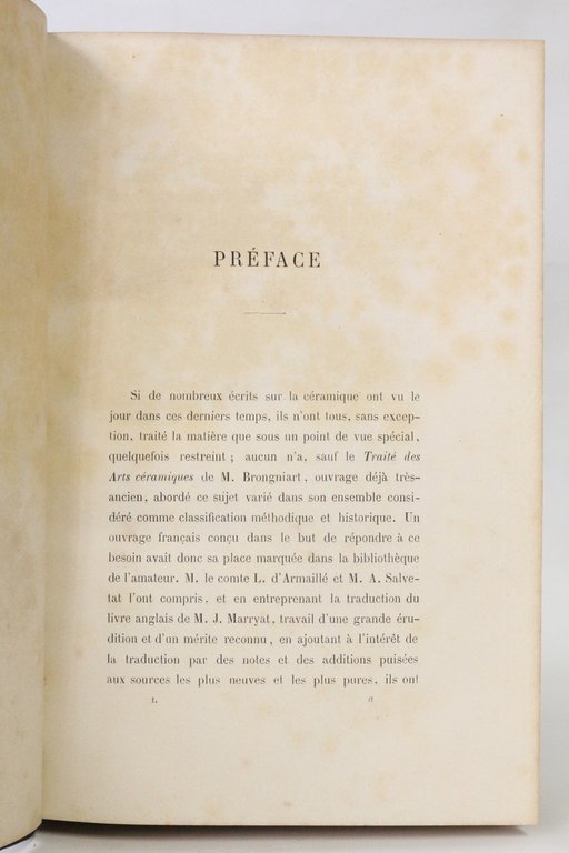 Histoire des poteries, faïences, et porcelaines