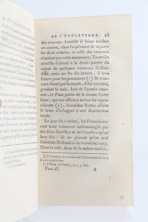 Histoire des progrès de la puissance navale de l'Angleterre