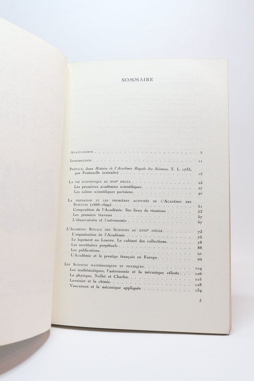 Histoire et prestige de l'Académie des sciences 1666-1966