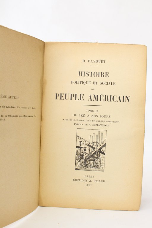 Histoire politique et sociale du peuple américain