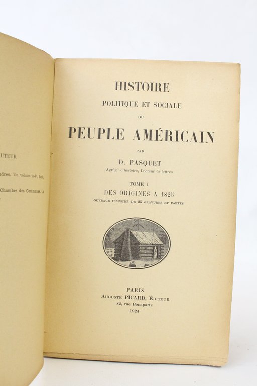 Histoire politique et sociale du peuple américain