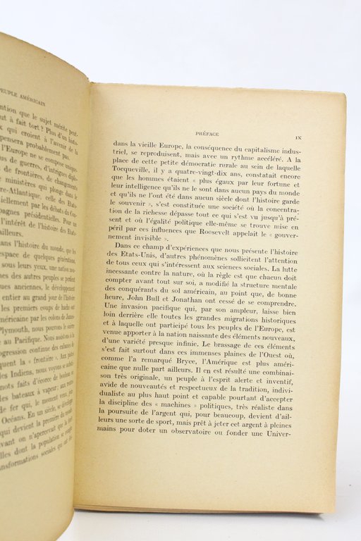 Histoire politique et sociale du peuple américain