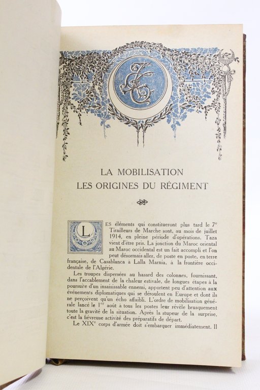 Historique du 7ème régiment de marche de tirailleurs algériens