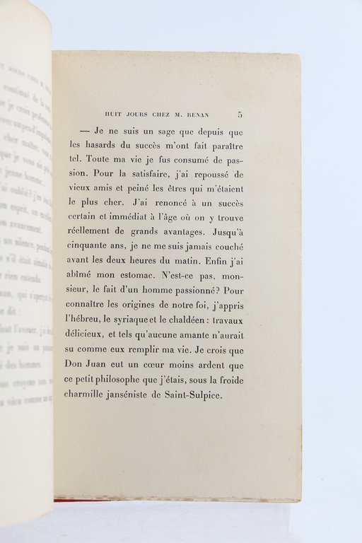 Huit Jours chez M. Renan