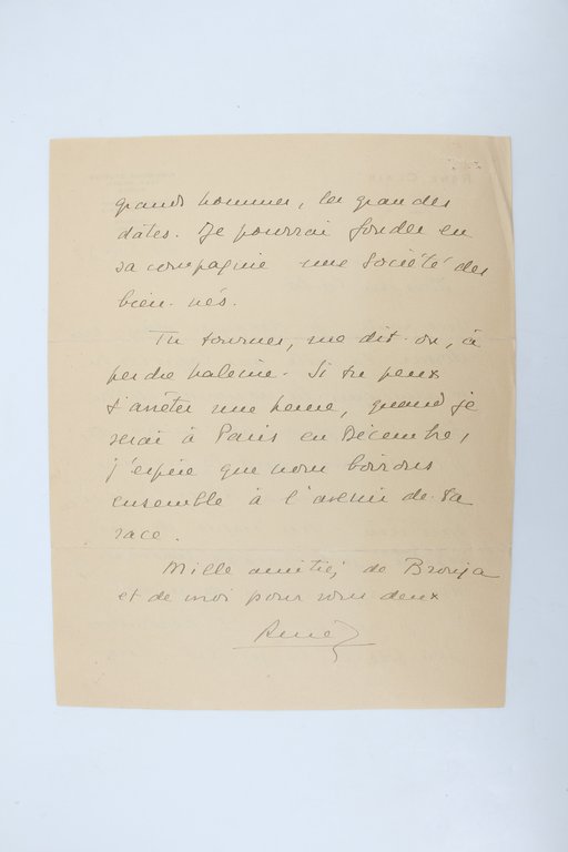 . je suis né le 11 novembre. Ton fils le …