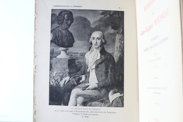 Iconographie de Jean-Jacques Rousseau. Portraits, scènes, habitations, souvenirs