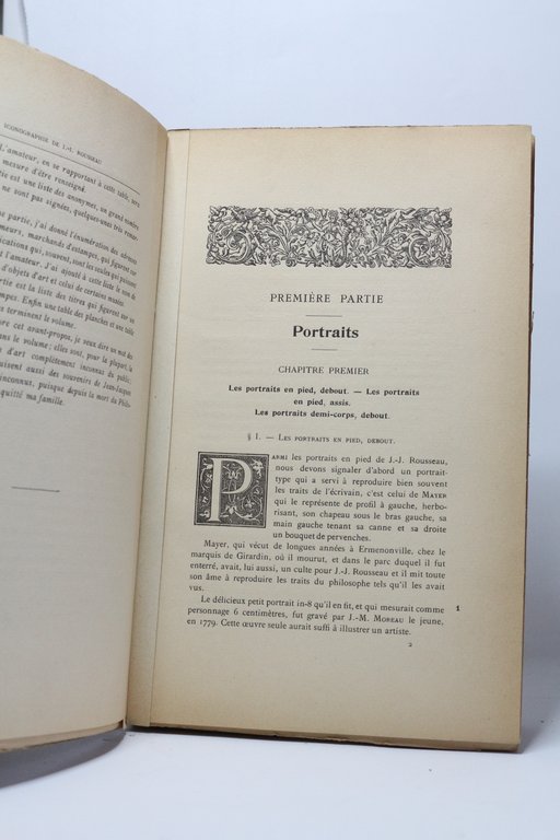 Iconographie de Jean-Jacques Rousseau. Portraits, scènes, habitations, souvenirs