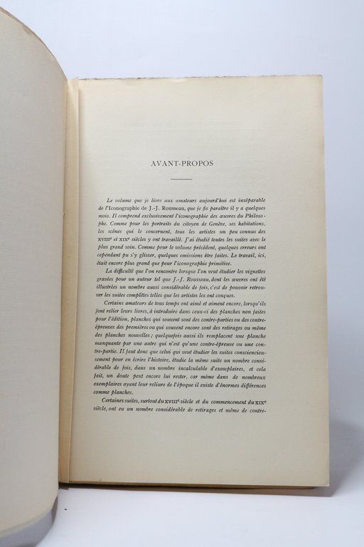 Iconographie des oeuvres de Jean-Jacques Rousseau pour faire suite à …