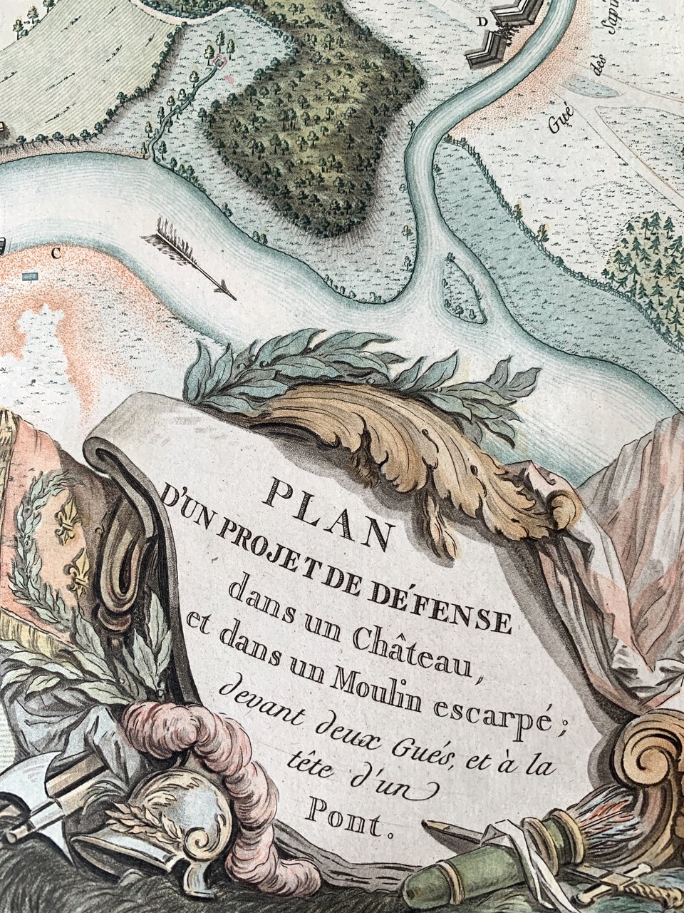 Idées d'un militaire pour la disposition des troupes confiées aux …