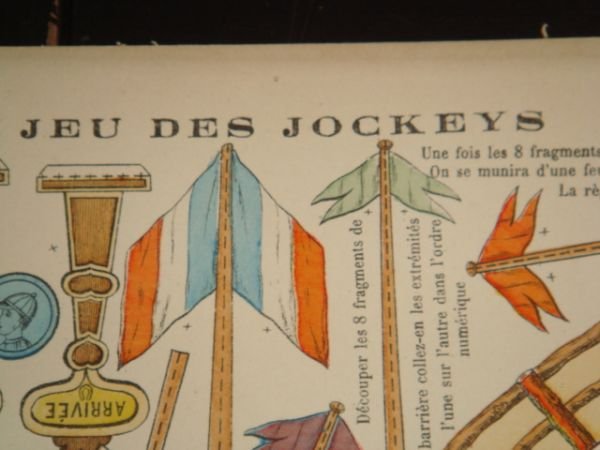 Imagerie Nouvelle n°82 : Jeu des Jockeys (on peut jouer …