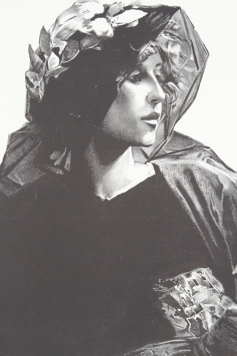 Impéria - Lithographie originale sur Chine - L'Estampe Moderne