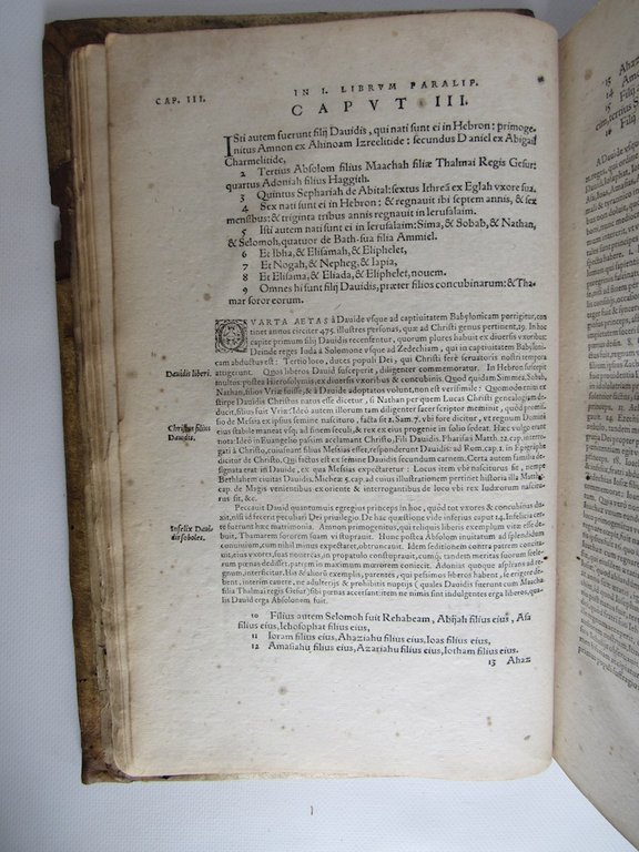 In libros paralipomenon, sive Chronicorum commentarius [Ensemble] Praelectiones Iannis Calvini …