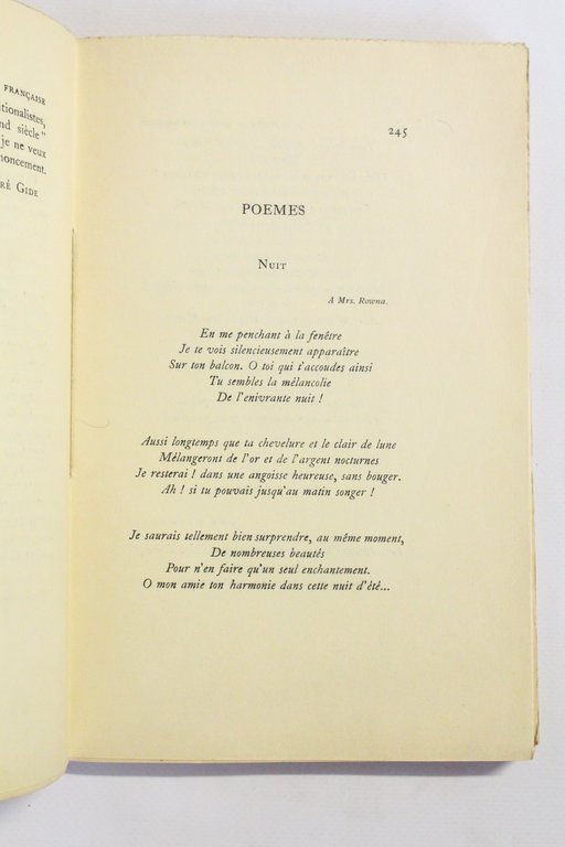 Introduction à une métaphysique du rêve in La Nouvelle Revue …