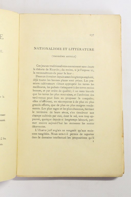 Introduction à une métaphysique du rêve in La Nouvelle Revue …