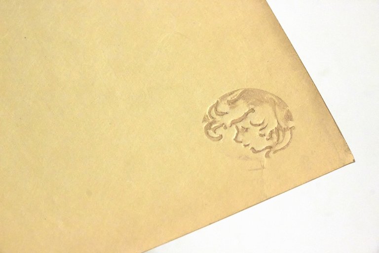 "Invocation à la madone d'onyx vert" - Lithographie originale sur …
