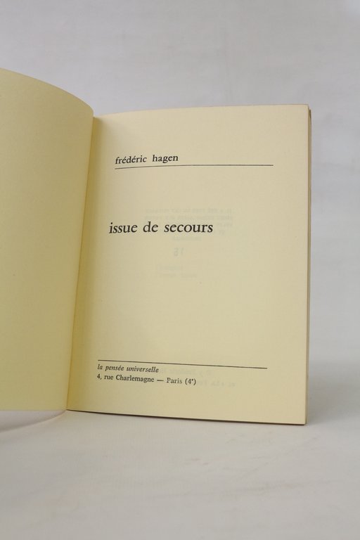 Issue de secours