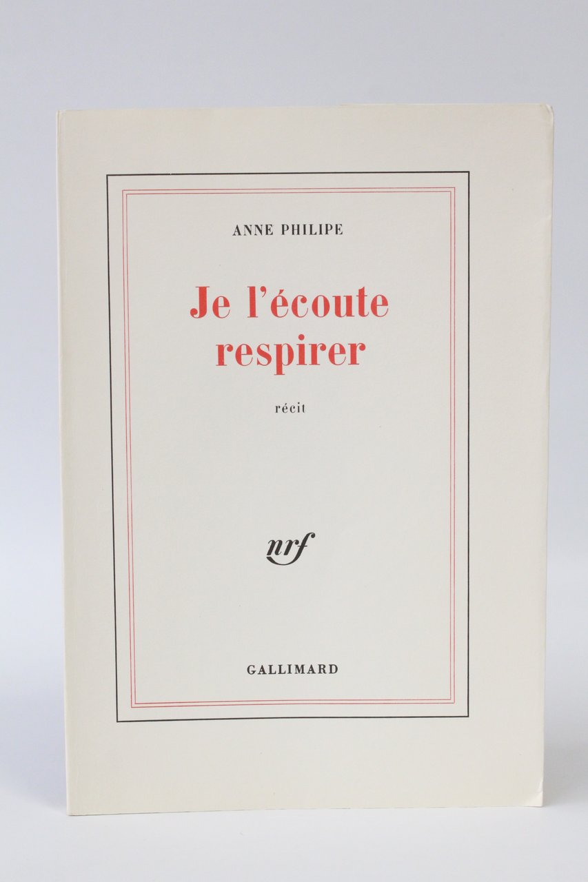 Je l'écoute respirer