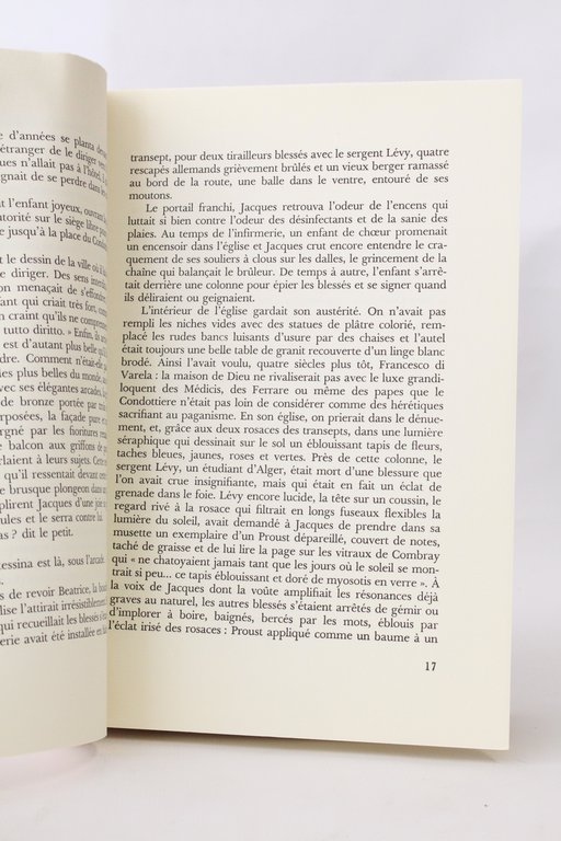Je vous écris d'Italie.