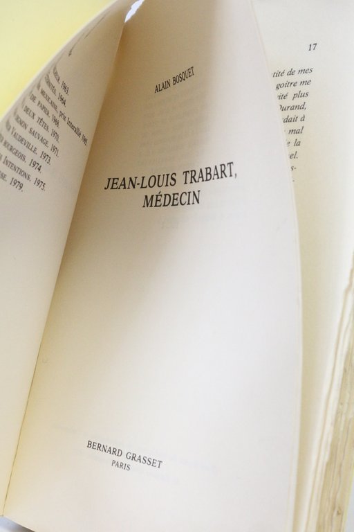 Jean-Louis Trabart, médecin