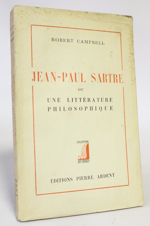 Jean-Paul Sartre ou une littérature philosophique